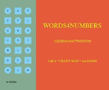 Paperback Words4Numbers Book
