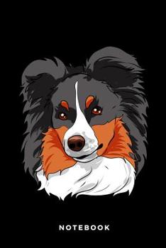 Paperback Notebook: Shetland Sheepdog Book