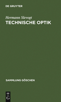 Hardcover Technische Optik [German] Book