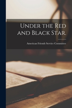 Paperback Under the Red and Black Star. Book