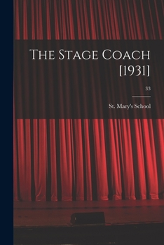 Paperback The Stage Coach [1931]; 33 Book