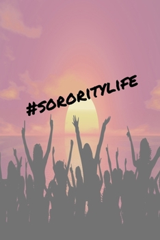 #Sororitylife: A beautiful sorority cornell-style notebook/journal great for note-taking