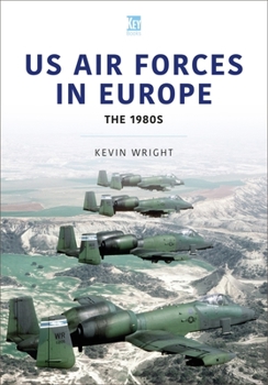 Paperback Us Air Forces in Europe: The 1980s Book