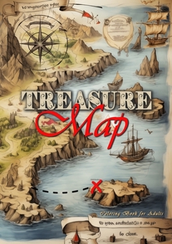Treasure Maps Coloring Book for Adults:... book by Monsoon Publishing