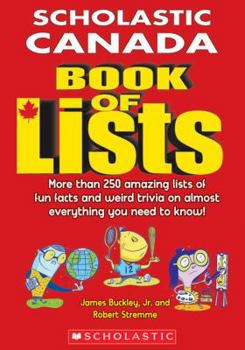 Paperback Scholastic Canada Book of Lists Book