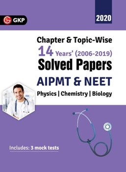 Paperback Aipmt/Neet 2019: Chapter-wise and Topic-wise 14 Years' Solved Papers (2006-2019) Book