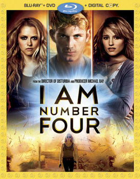 Blu-ray I Am Number Four Book