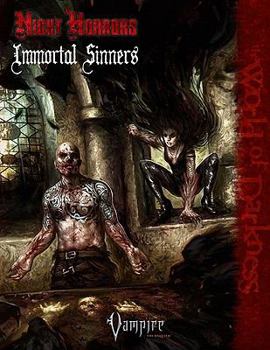 Hardcover Vampire Night Horrors Immortal Sinners Book