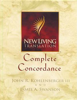 Hardcover New Living Translation Complete Concordance Book