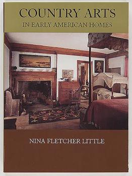 Paperback Country Arts in Early American Homes Book