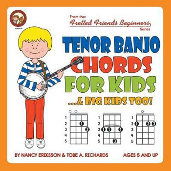 Paperback Tenor Banjo Chords for Kids...& Big Kids Too! Book