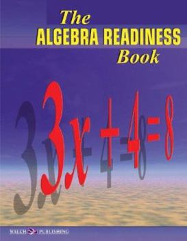 Paperback The Algebra Readiness Book