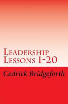 Paperback Leadership Lessons: 1 thru 20 Book