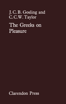 Hardcover The Greeks on Pleasure Book