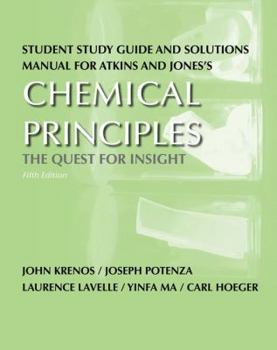 Paperback Study Guide for Chemical Principles Book