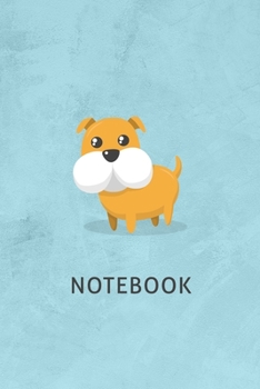 Paperback Cute Dog Animal Notebook Birthday Gift: Lined Notebook / Journal Gift, 120 Pages, 6x9, Soft Cover, Matte Finish Book