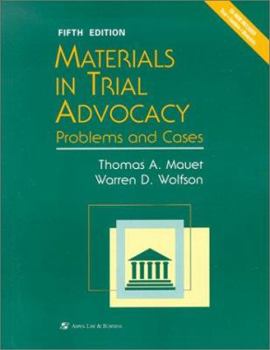 Paperback Materials in Trial Advocacy: Problems and Cases [With CDROM] Book