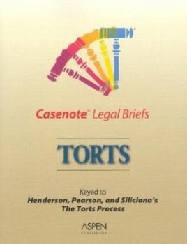 Paperback Torts: Keyed to Henderson, Pearson, and Siliciano's the Torts Process Book