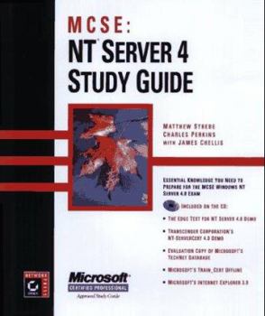 Hardcover MCSE NT Server 4 Study Guide [With CDROM] Book