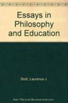 Paperback Essays in Philosophy and Education Book
