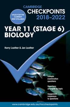 Paperback Cambridge Checkpoints NSW Year 11 (Stage 6) Biology 2018-2022 Book