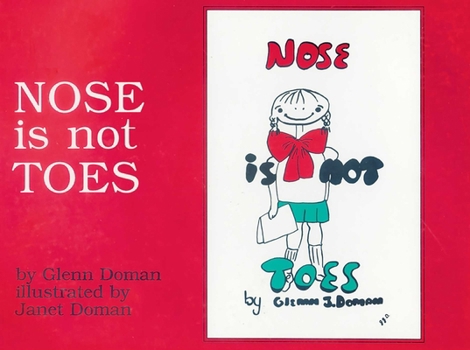 Hardcover Nose Is Not Toes Book