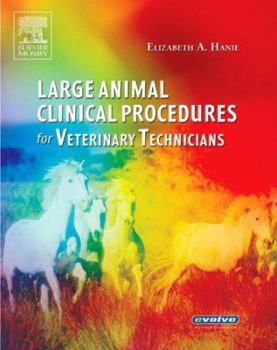 Paperback Large Animal Clinical Procedures for Veterinary Technicians Book