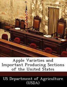Paperback Apple Varieties and Important Producing Sections of the United States Book