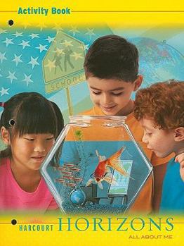 Paperback Harcourt Horizons: Activity Book Grade K Book