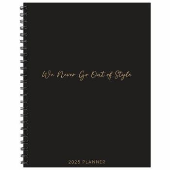 Look What You Made Me Do 2025 8.5 X 11 Softcover Weekly Planner