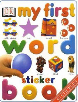 Paperback My First Word Sticker Book (My First series) Book