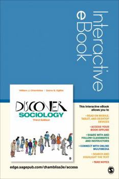 Hardcover Discover Sociology Interactive eBook Book