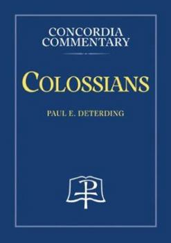 Hardcover Colossians - Concordia Commentary Book