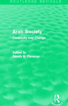 Paperback Arab Society (Routledge Revivals) Book