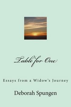 Paperback Table for One: Essays from a Widow's Journey Book