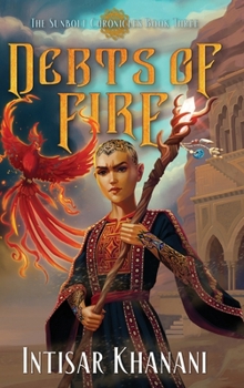 Hardcover Debts of Fire [Large Print] Book