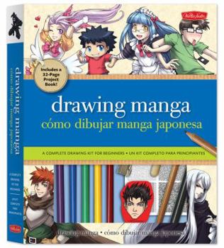 Paperback Drawing Manga Kit: A Complete Drawing Kit for Beginners Book