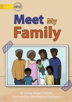 Paperback Meet My Family Book