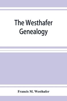 Paperback The Westhafer genealogy Book