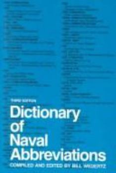Hardcover Dictionary of Naval Abbreviations Book