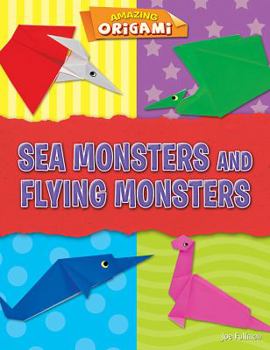 Library Binding Sea Monsters and Flying Monsters Book