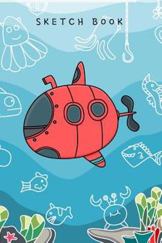 Paperback Sketch Book: ART THEME COVER for kids Book