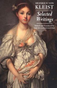 Hardcover Kleist: Selected Writings (Hackett Classics) Book