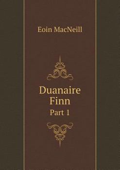 Paperback Duanaire Finn Part 1 Book