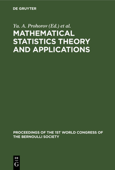 Hardcover Mathematical Statistics Theory and Applications Book