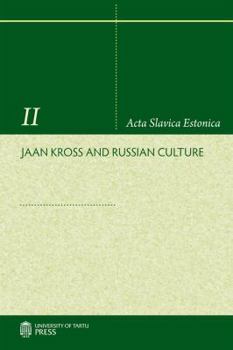 Paperback Jaan Kross and Russian Culture [Russian] Book