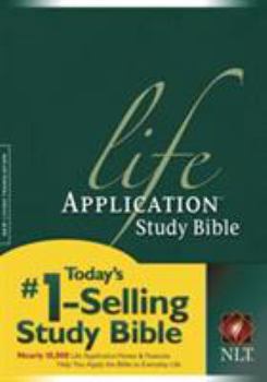 Hardcover Life Application Study Bible-Nlt Book