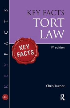 Paperback Key Facts Tort Law, Bri Book