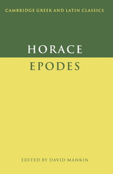 Paperback Horace: Epodes Book