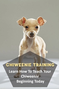 Paperback Chiweenie Training: Learn How To Teach Your Chiweenie Beginning Today: Dog Behaviors For Chiweenie Book